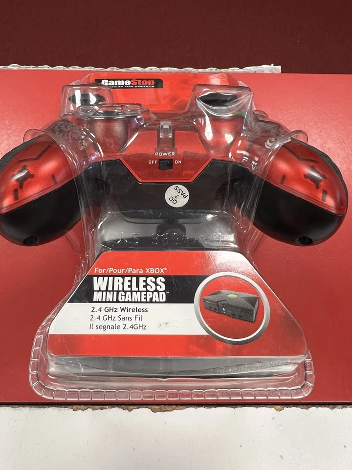 Gamestop Microsoft XBOX Original Wireless Mini  Controller Pro Red L🅾️🅾️K 🔥 - Image 4 of 4