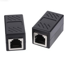 2Pcs RJ11 Coupler, RJ11 6P4C Inline Coupler Female to Female Straight Telepho...