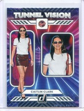 2025 Panini Donruss WNBA Tunnel Vision Insert #1 CAITLIN CLARK FEVER
