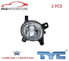 NEBELSCHEINWERFER PAAR SET TYC 19-0796-01-9 2PCS I FÜR VW PASSAT CC