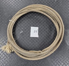 Used Authentic Lariat Lasso Rope Western Ranch DIY Decor Crafts Farmhouse 25 FT.