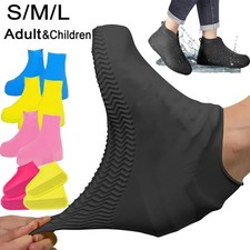 Anti-slip Silicone Rain Shoe Covers Reusable Waterproof Shoes Cover Protector mu
