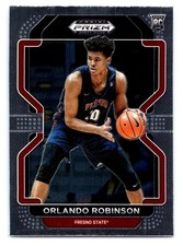 2022 Panini Prizm Draft Picks #66 Orlando Robinson Silver