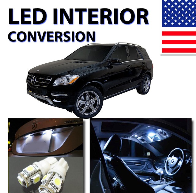 AGT™ Xenon White Interior LED Package Kit for Mercedes ML ...