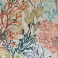 26734 - Tropische Schwankend Koralle Flora Kokosnuss Hohenberger Tapete
