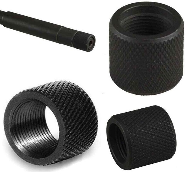 5Pcs 1/2x28 1/228 Thread Protector 1/228 Muzzle Brake Black Oxide Steel US 5Pcs 1/2x28 1/228 Thread Protector 1/228 Muzzle Brake Black Oxide Steel US
