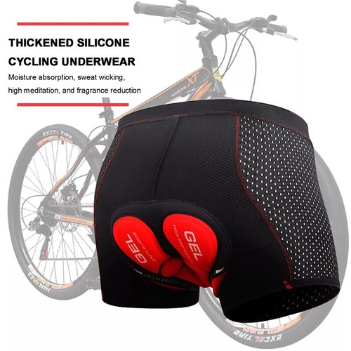 Men Cycling Shorts 5D Gel Padded Underwear MTB Mountain Bike Bicycle Short Pants - Picture 5 of 18