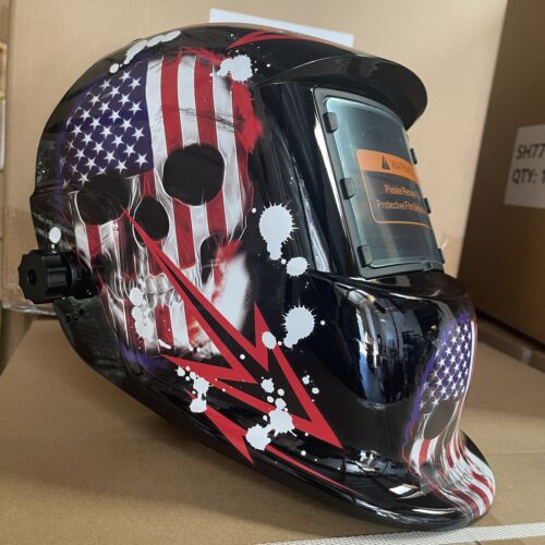 Solar Welder Helmet True Color Auto-Darkening Welding Helmet ARC TIG MIG Weld - Afbeelding 1 van 1