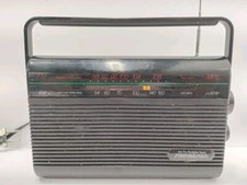 Soundesign 2224BLK Portable AM/FM 2 Band Portable Compact Radio Black 80s WORKS
