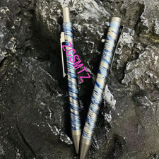 Bolígrafo EDC aleación de titanio bolígrafo gel de bolsillo bolígrafo oficina escritura firma bolígrafo