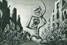 Communist Propaganda : Boris Artzybasheff  : Archival Quality Art Print 13"X19"