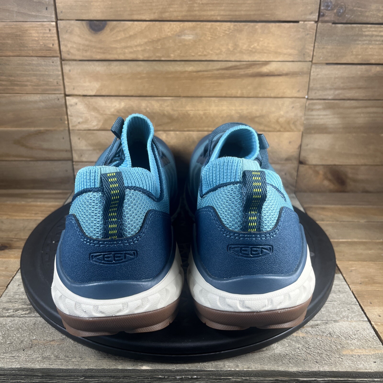 Sneakers da donna blu Keen Utility Arvada Shift taglia 10M punta di sicurezza