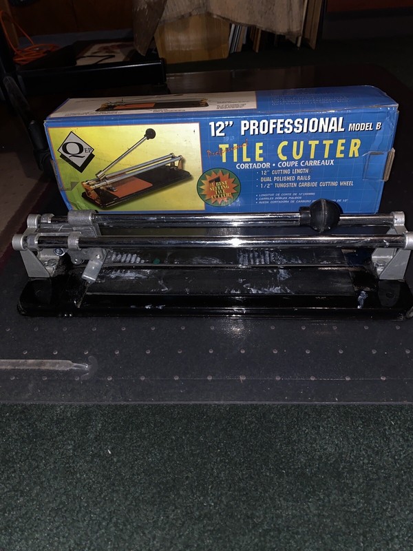 QEP 12" Professional Tile Cutter Model B Tungston Carbide Wheel
