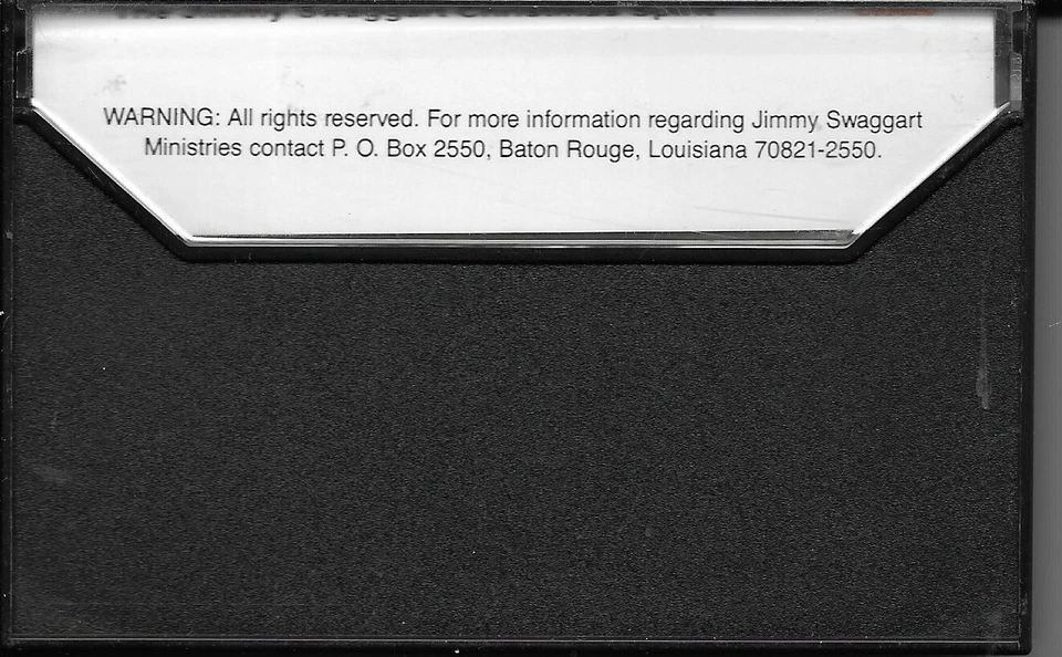 JIMMY SWAGGART..."CHRISTMAS SPIRIT"....RARE CHRISTMAS / HOLIDAY CASSETTE  - Image 2 of 2