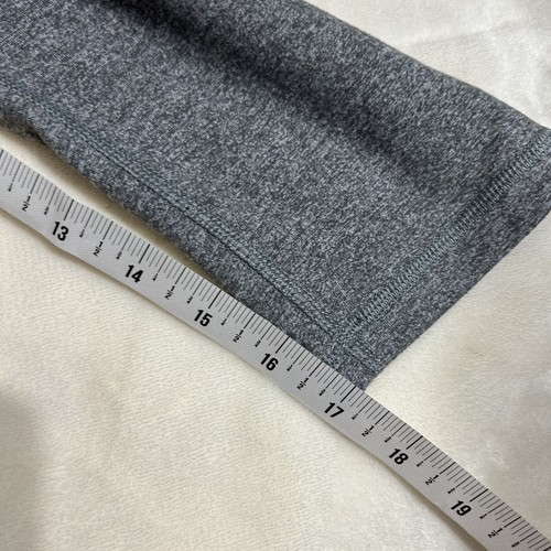 Ivivva Reversible Cropped Heather Grey Yoga Pants size 14 - Picture 6 of 6