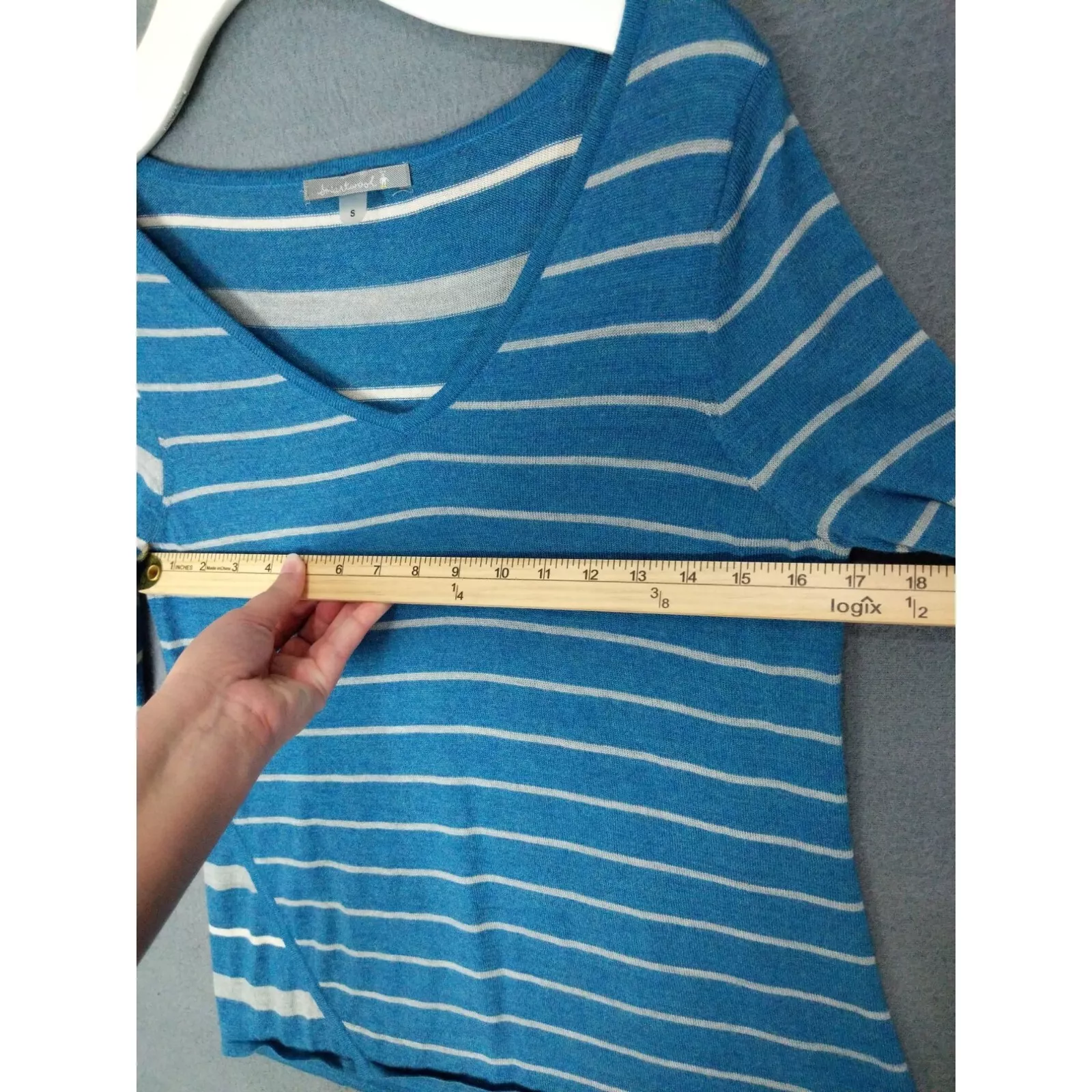 smartwool split stripe glacial heather merino base-layer