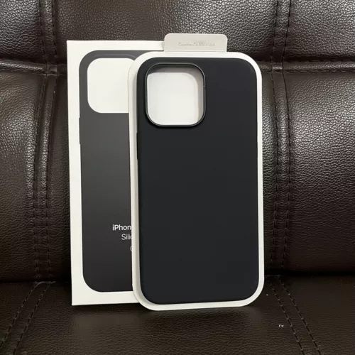 Custodia in silicone con cover MagSafe per iPhone 16 15 14 13 Pro Max 15 Plus 15 Pro - Foto 22 di 77