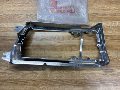 Nuevo bisel de faro negro cromado de lote antiguo Subaru Brat pasajero derecho 210-20230 - Imagen 2 de 5