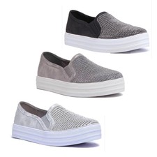 skechers shiny dancer pewter uk