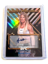 2024 Topps UFC Gold Label MANON FIOROT Blue AUTO /99 Future champion