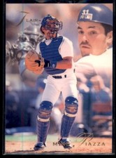 1993 Flair Mike Piazza Los Angeles Dodgers #75