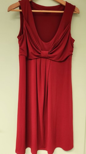 Montego Sommerkleid, Gr. 40, rot, ärmellos - Bild 2 von 5