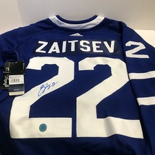 Nikita Zaitsev Signed Autographed Adidas Jersey - AJ COA    ( js BR )