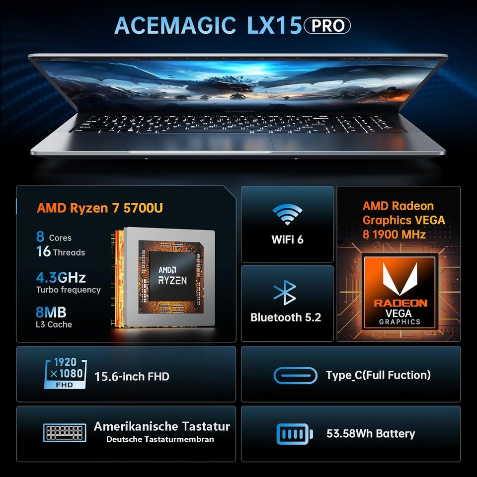 ACEMAGIC 15.6