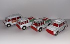 Tootsie Toy Emergency Truck Rescue Vintage Lot Of 4 — photo 1