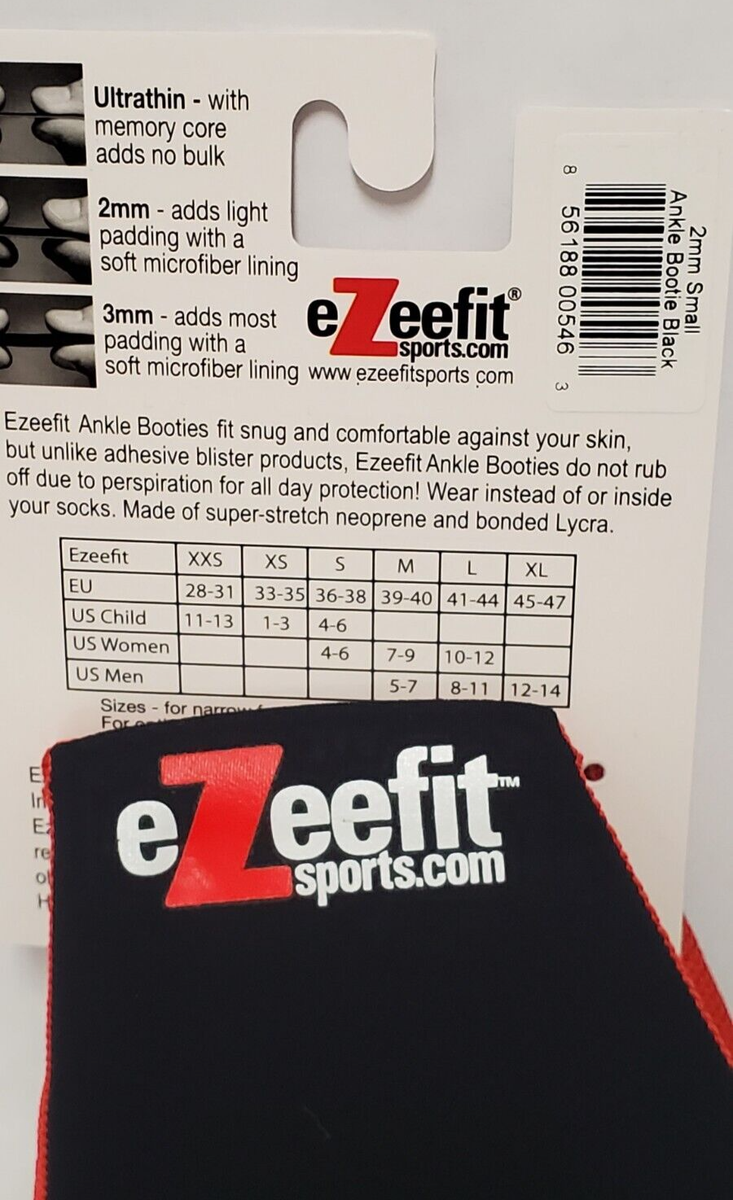 Ezeefit 3 MM Ankle Bootie Zwart - Sport