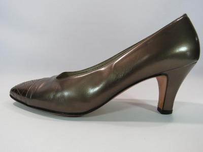 copper color heels