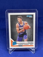 CAMERON JOHNSON 2019-20 PANINI DONRUSS RATED ROOKIE PRESS PROOF RC #D 79/349