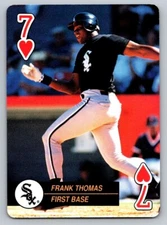 1992 U.S. Playing Card Co. Baseball Aces Playing Cards #7 Frank Thomas