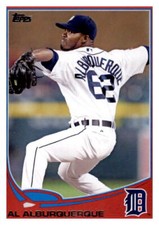 Al Alburquerque 2013 Topps Update Target Red Parallel Card #US232