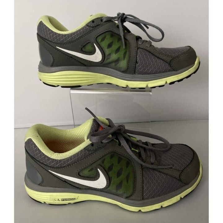 SAOLA Scarpe da corsa Nike Dual Fusion donna 6 5 grigie sneakers sportive suola aderente a rete