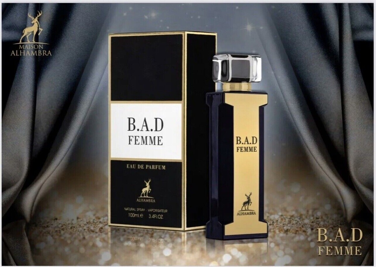 B.A.D FEMME EDP Perfume By Maison Alhambra Women's 100 ML ORIGINAL