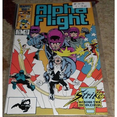 Alpha Flight (1983 1st Series) #43...Published February 1987 by Marvel