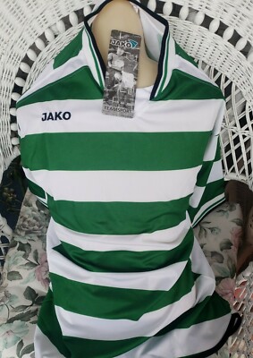 JAKO Soccer Sport Mens Short Sleeve M/L Jersey Shirt Top - Nwt