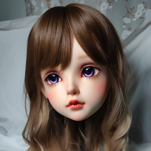 Kigurumi Animated Mask Female Cosplay Headgear Make-up Mask with Wig and Eyes - Picture 21 of 28