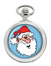 Father Christmas Santa Clause Pocket Watch
