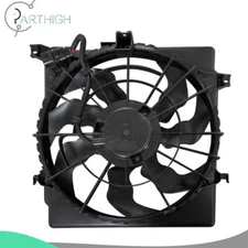 Radiator Cooling Fan Assembly Electric For 11-13 Hyundai Sonata Kia Optima 2.0L