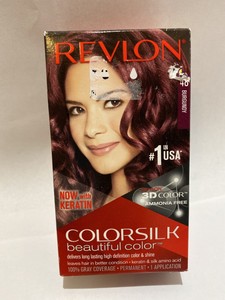 colorsilk burgundy revlon hair ammonia qty multi