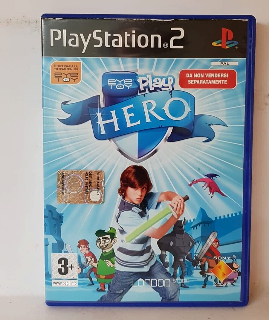 EYETOY PLAY HERO - PLAYSTATION 2 PS2