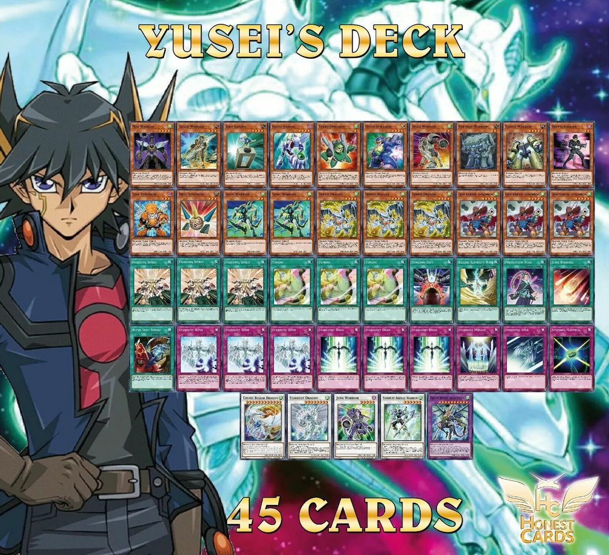 .com: Yu-Gi-Oh! 5D's - Yusei Fudo's Complete Stardust Dragon