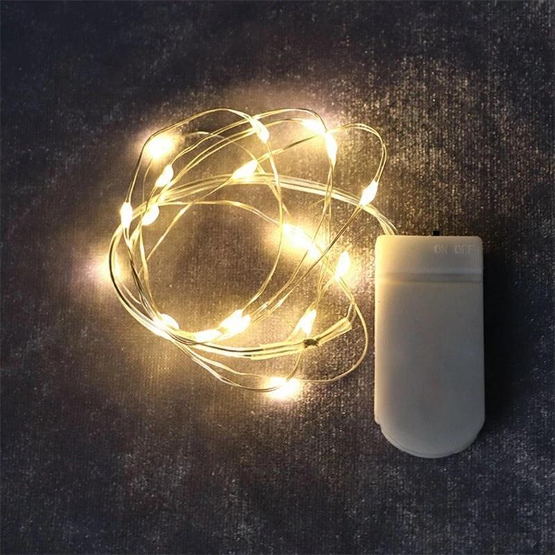 1 12 Miniature Led String Lights Christmas Tree Decor for Festival