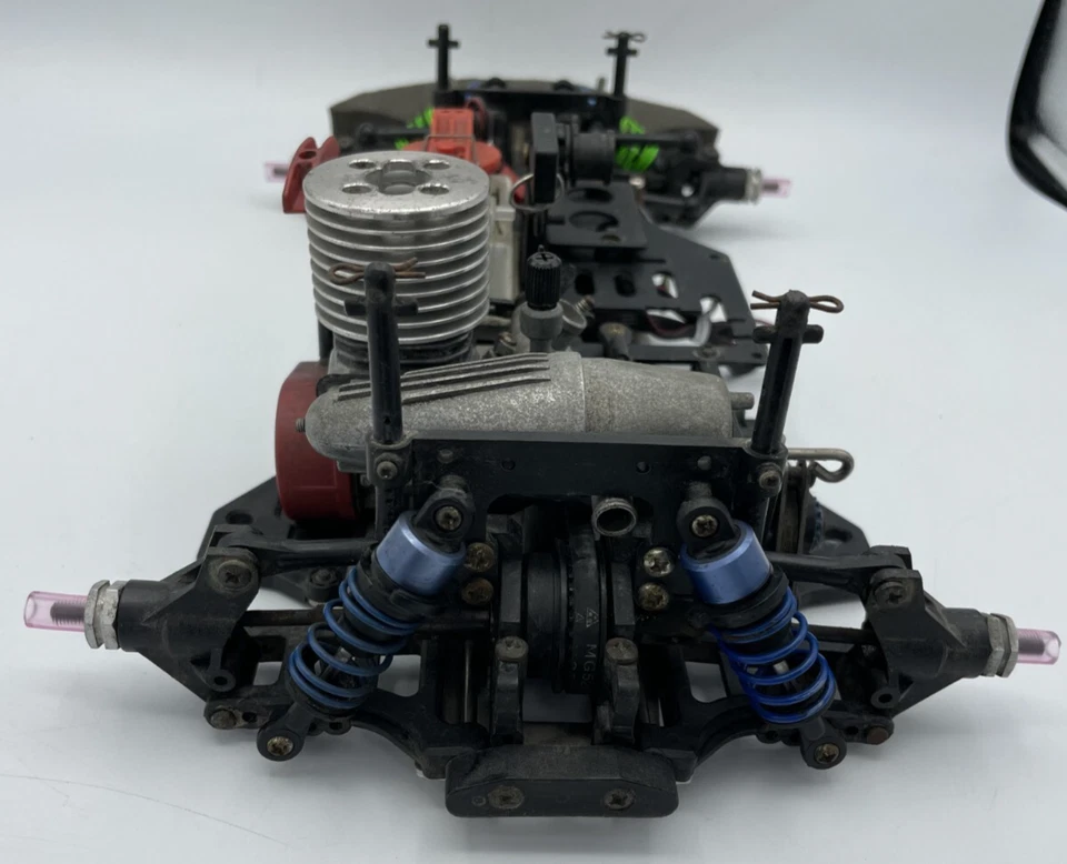 For Parts Kyosho Motor Auto Pure Ten 4WD Chassis Oldtimer Selten - Bild 4 von 4