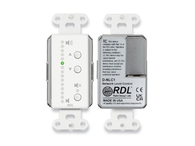 RDL D-NLC1 Network Remote Control with LEDs