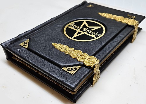 Grand Grimoire Leather-Bound Limited 1st Edition Occult Devil Book Red Dragon #9 - Picture 4 of 13