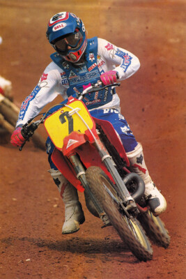 Ricky Johnson Motorcycle Cross Country Racer Star Wall Art Home - POSTER 20x30