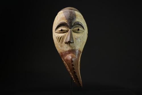 African Mask Hand carved Wooden African Tribal Mask Originating From Igbo-7636 - Picture 12 of 24
